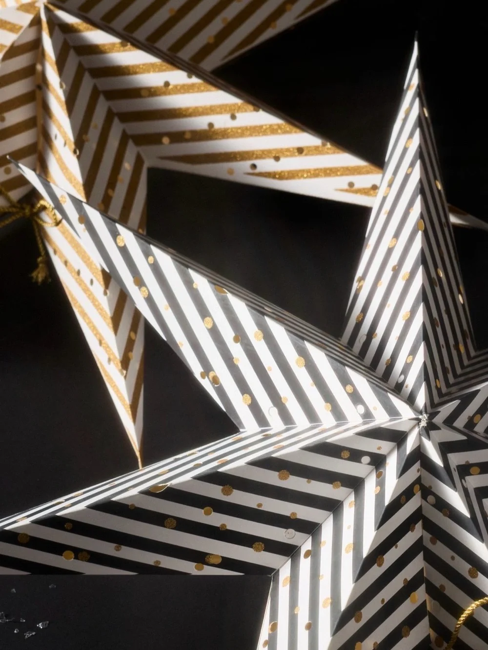 Anthropologie NYE Part Stars - Set of 3